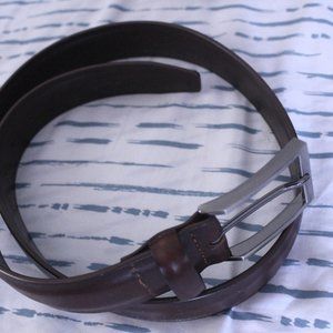 The Tie Bar - Dark Brown Belt
